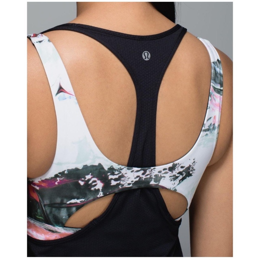 Lululemon all sport support tank hemmed size 4